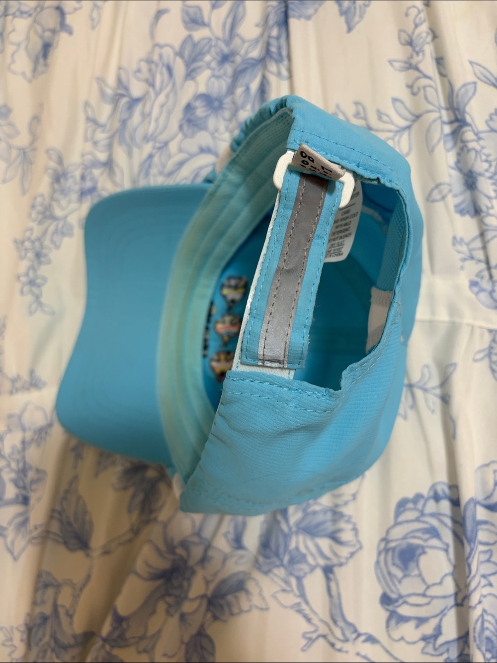 Life Is Good Aqua Blue Cap with Colorful Fish Embroidery - Picture 4 of 5